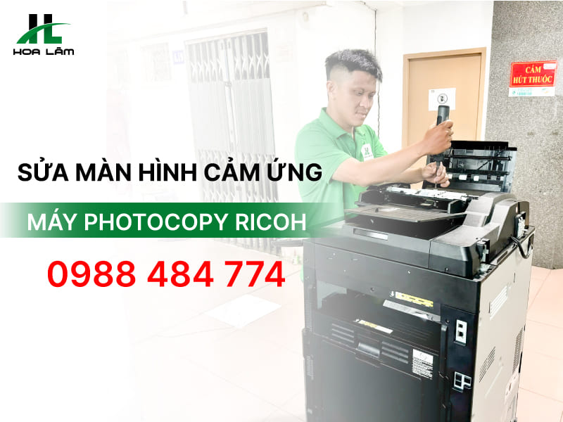 Hướng dẫn sửa màn hình cảm ứng máy photocopy Ricoh bị đơ, loạn Hướng dẫn sửa màn hình cảm ứng máy photocopy Ricoh bị đơ, loạn