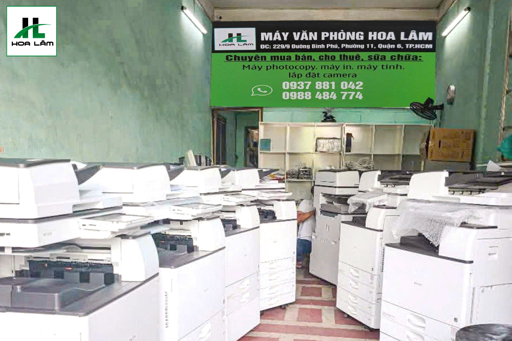Máy Văn Phòng Hoa Lâm là đơn vị chuyên sửa máy photocopy tại Long An chất lượng