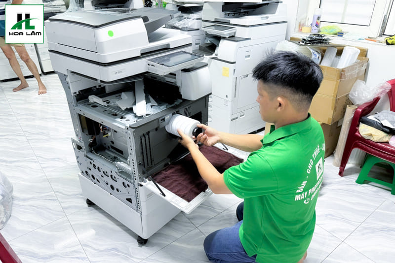 Dịch vụ sửa chữa máy Photocopy tận nơi giúp khách hàng tiết kiệm thời gian và công sức