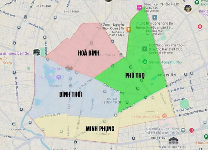 Máy Văn Phòng Hoa Lâm phục vụ sửa máy Photocopy  tại tất cả các phường thuộc Quận 11