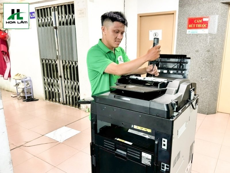 Máy Văn Phòng Hoa Lâm sửa chữa Photocopy Toshiba tận nơi TPHCM