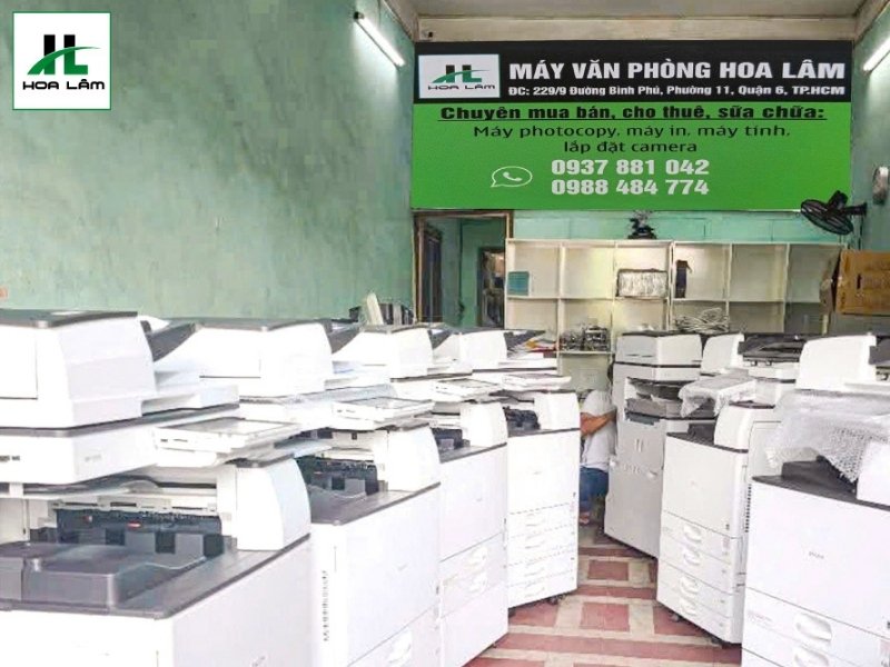 Máy Văn Phòng Hoa Lâm - Đơn vị cho thuê máy Photocopy uy tín tại Quận 5 uy tín