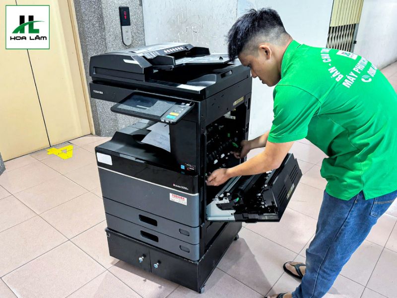 Máy Văn Phòng Hoa Lâm là đơn vị cho thuê máy Photocopy Toshiba uy tín tại TPHCM