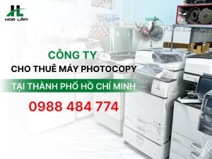 Top 7 công ty cho thuê máy Photocopy tại TPHCM uy tín 2026